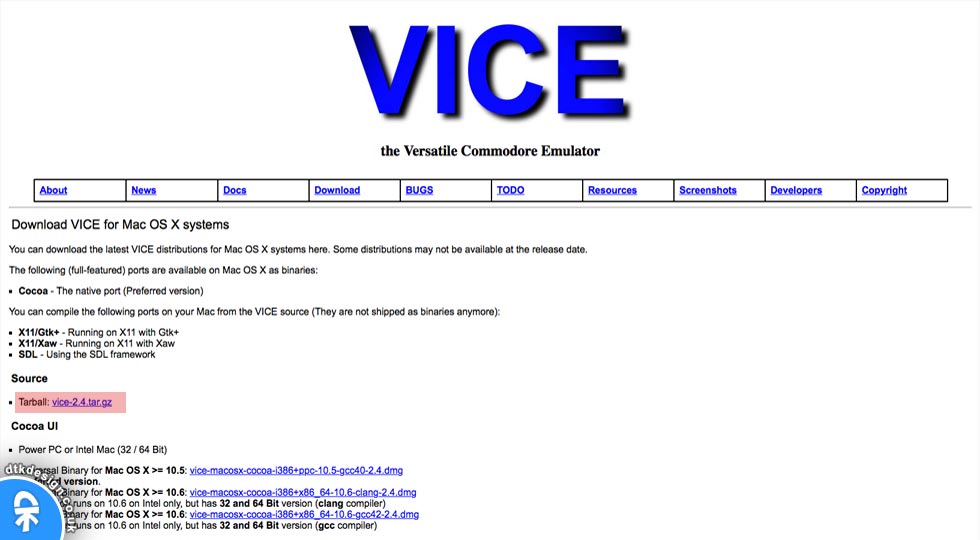 VICE Download Page