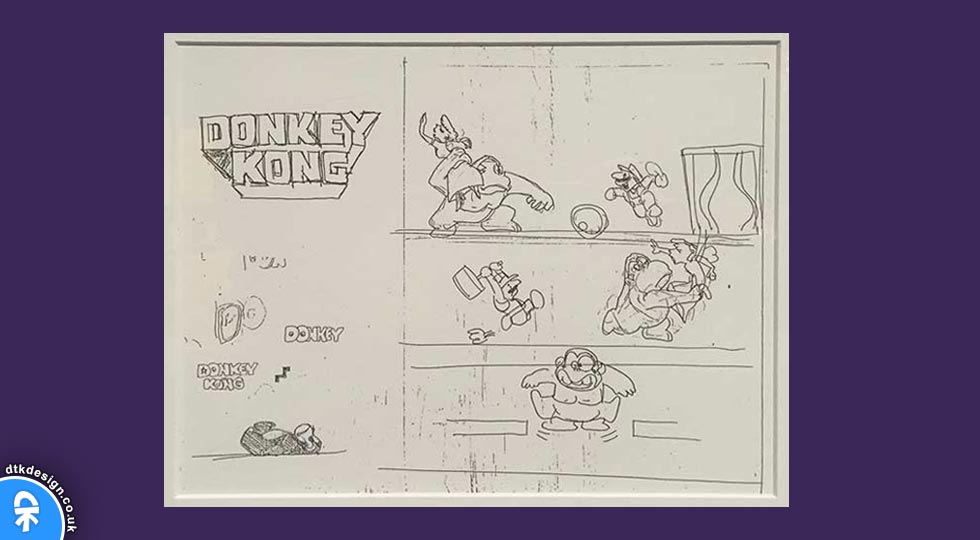 Donkey Kong Concept Art
