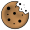 Cookie bite icon